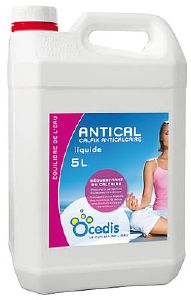 Anti calcaire piscine - Antical<br>Bidon 5L