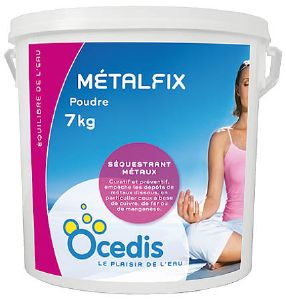 Stop métal piscine Métalfix<br>Seau 7kg