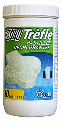 OVY TREFLE recharge du Déchlorinateur OVY GREEN<br>OCEDIS ® Bidon 1kg