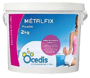 Stop métal piscine Métalfix<br>OCEDIS ® Seau 2kg