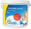 Chlore Choc pastilles 20g<br>Seau 5kg