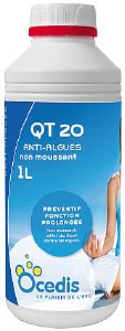 Anti algue préventif piscine - Algicide QT20<br>OCEDIS ® Bidon 1L